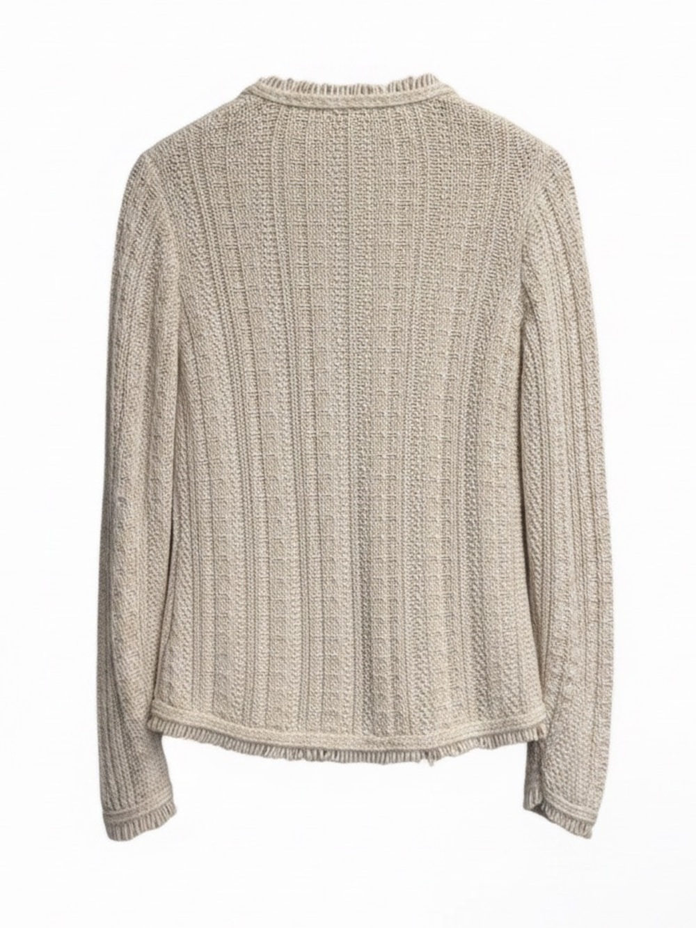 J.Crew Women's Open Front Textured Knit
Cardigan | Gold Button Pockets | M | NWT - Picture 7 of 15